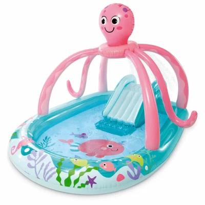 Игровой центр «Розовый осьминожка» 234 х 183 х 150 см INTEX 56138NP