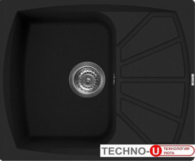 Кухонная мойка Elleci Living 125 Full Black 40