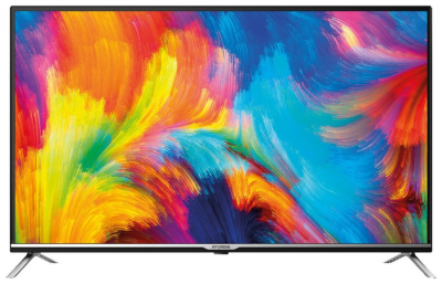 Телевизор Hyundai H-LED32ET3001 32" (2019), черный/серебристый