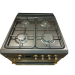 Газовая плита VESTA Valencia VGE 6042.1245678 Retro CHU черная матовая