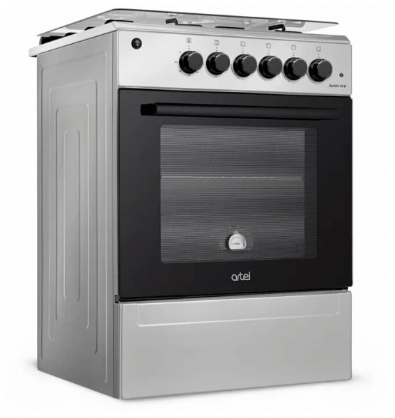 Плита комбинированая ARTEL Apetito 10-Е электрическая духовка серая