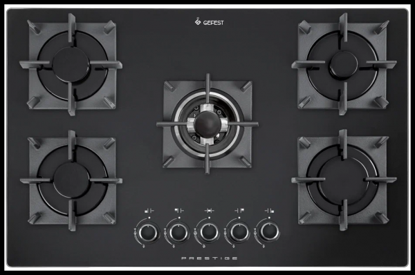 Газовая варочная панель GEFEST СН 2340 К33, черный