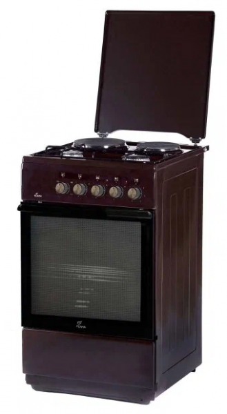 Комбинированная плита Flama L FK 2212 B, коричневый