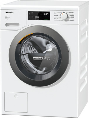 Стиральная машина с сушкой Miele WTD160WCS, 8/5 кг, 1500 об/мин, инверторная, 7 программ, автовзвешивание