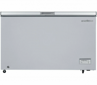 Морозильный ларь SNOWCAP CF-400 ЕS (ларь, глухая крышка) 380л серебристый