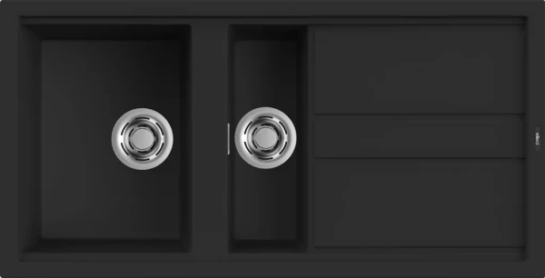 Кухонная мойка Elleci Best 475 Black K86