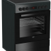 Электрическая плита Beko FSM67320GAS, черный
