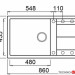 Кухонная мойка Elleci Unico 410 Cemento G48