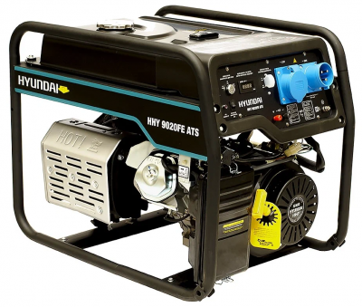 Бензиновый генератор Hyundai HHY 9020FE ATS, (6500 Вт)