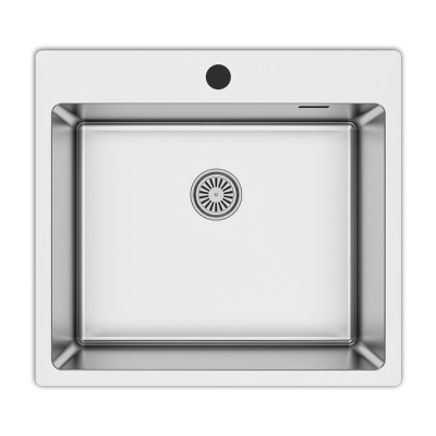 Кухонная мойка Asil AS 383 (полированная, 1 мм)