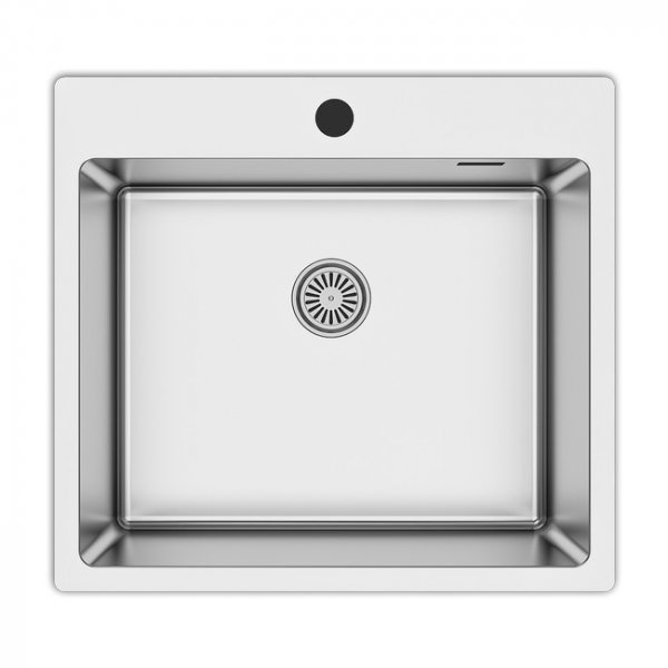 Кухонная мойка Asil AS 383 (полированная, 1 мм)