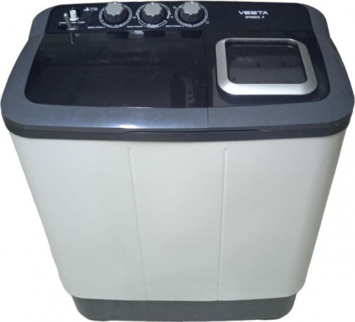Стиральная машина VESTA WME60LP серый EX, полуавтомат, 6 кг, 1350 об/мин, с вертикальной загрузкой 