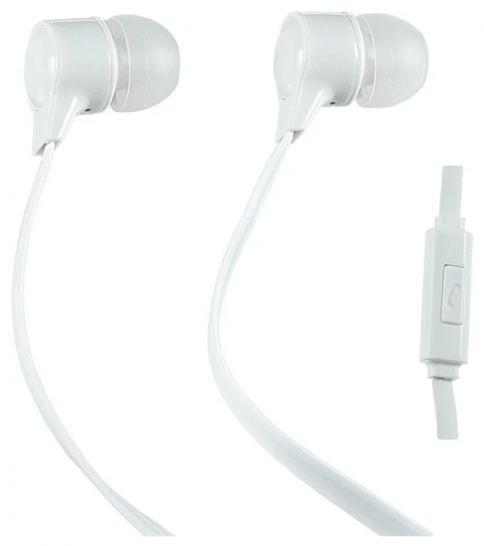 Наушники Perfeo Handy (белый) [PF-HND-WHT]