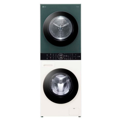 Стирально-сушильная машина LG W4W8LVPK2HM, фронтальная загрузка, 13 кг, подсветка барабана, сенсорное определение сухости белья с искусственным интеллектом