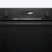 Электрический духовой шкаф Bosch HBG4795B1S, Serie 6, чёрный, 7 режимов, пиролитическая очистка, телескопические направляющие