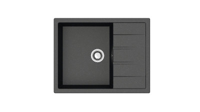 Кухонная мойка Berge 6502 (черный)