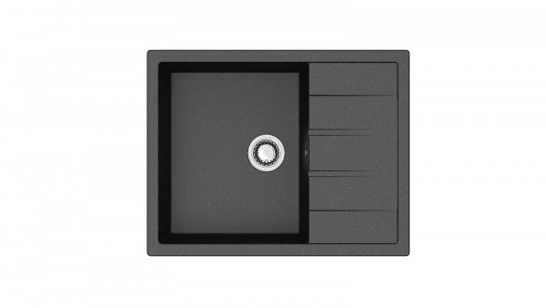 Кухонная мойка Berge 6502 (черный)