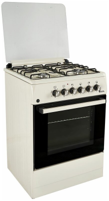 Газовая плита IDEAL L115 ГК молочная