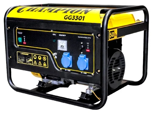 Бензиновый генератор CHAMPION GG3301, (3100 Вт)
