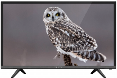 24" Телевизор LED VEKTA LD-24TR4011BT черный