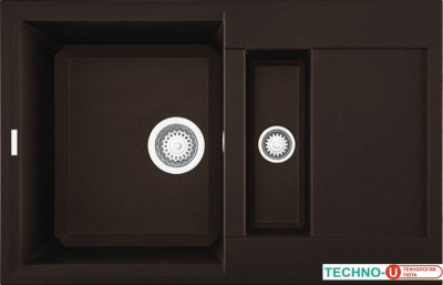 Кухонная мойка Elleci Easy 325 Espresso 78