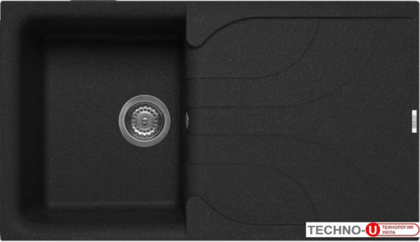 Кухонная мойка Elleci Ego 400 Nero Pietra G54