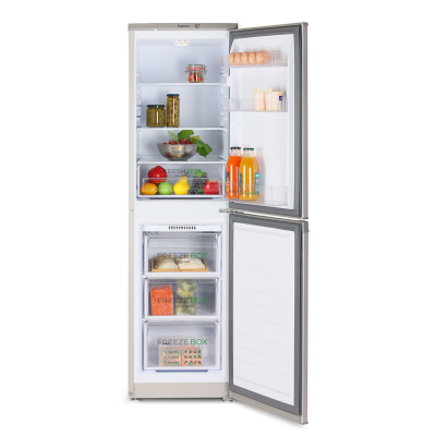 Холодильник БИРЮСА M420 205л металлик