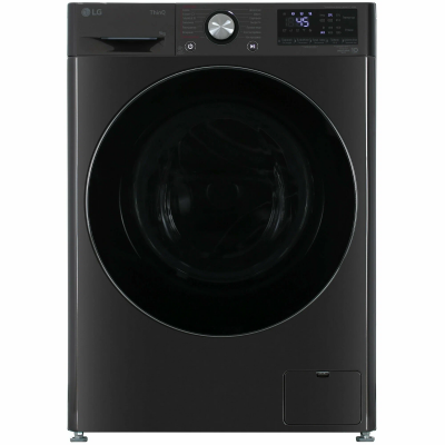 Стиральная машина LG F2V9FW9P черный, стирка - 9 кг, фронтальная загрузка, отжим - 1200 об/мин