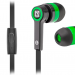 Наушники Defender Pulse 420 (черный/зеленый) [63422]