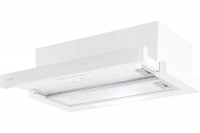 Встраиваемая вытяжка HIBERG VB 6040 GW, цвет корпуса белый, цвет окантовки/панели белый