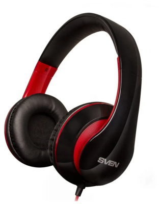 Наушники SVEN AP-940MV (черный/красный)
