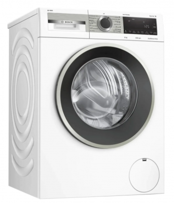 Стиральная машина Bosch WGA25400ME Serie 4, белый, 10 кг, 1400 об/мин, 14 программ, инверторная 