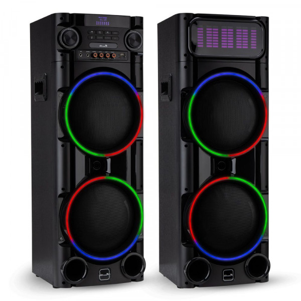 Колонка ELTRONIC 30-52 CRAZY BOX, дисплей, возможность подключения дополнительной акустики, мультирежимная подсветка динамика