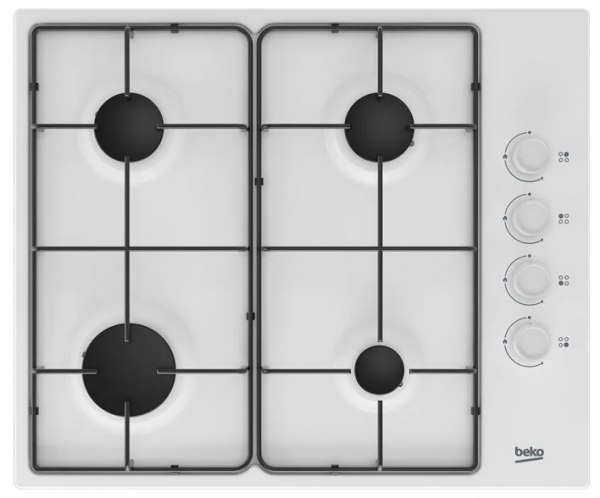 Газовая варочная панель Beko HIGG 64123 SW, белый