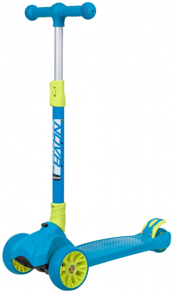 Самокат Novatrack Rainbow Pro Button 120PROB.RAINBOW.BL20 (голубой) 141033