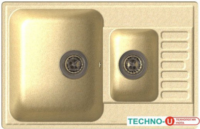 Кухонная мойка GranFest QUARZ Z-21K (бежевый)