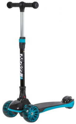 Самокат Novatrack Rainbow Basic 120BB.RAINBOW.BGN20 (черный/зеленый) 141027