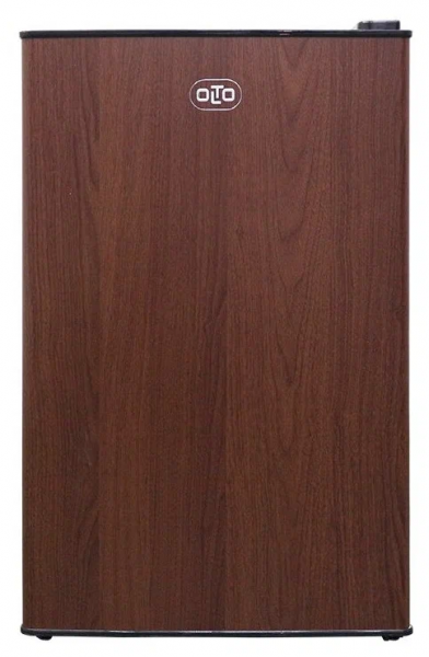 Холодильник Olto RF-090, wood, 90 л, внешнее покрытие-металл, размораживание - ручное, 42.4 см х 71.6 см х 43.5 см 