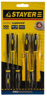 Набор напильников Stayer 16010-H6_z01 (6 предметов)