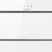 Кухонная встраиваемая вытяжка Weissgauff Blank 600 Touch White Glass
