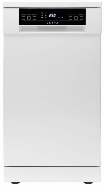 Посудомоечная машина VEKTA DW-45AWS, Класс энергопотребления: A++, 