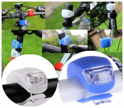 Комплект фонарей STG BC-RL8001 белый/синий