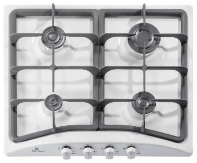 Газовая варочная панель De Luxe 5840.00 гмв-054чр, белый
