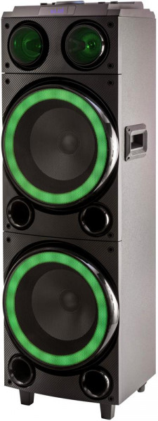 Мидисистема AIWA (21246) CAS-655, Bluetooth, функция караоке, 7 цветная RGB подсветка