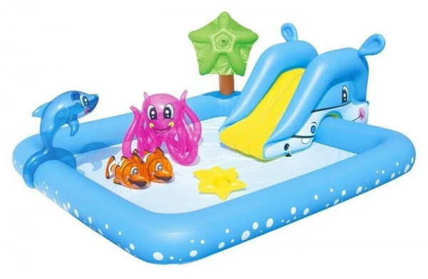 Игровой центр Bestway 53052 «Аквариум», 239 х 206 х 86 см