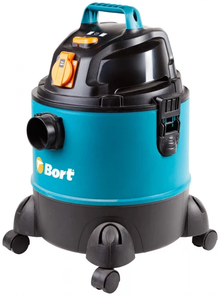 Профессиональный пылесос Bort BSS-1220-Pro, 1250 Вт, синий/черный