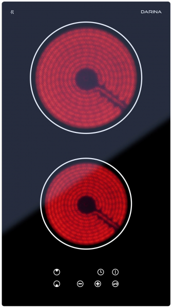 Электрическая варочная панель DARINA P E545 B, черный