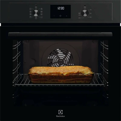 Духовой шкаф Electrolux EOF3C50H, чёрный, 72 л, телескопические направляющие, 9 режимов 