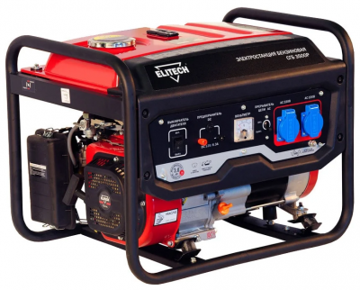Бензиновый генератор ELITECH СГБ 3500Р, (3000 Вт)
