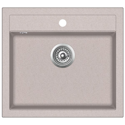 Кухонная мойка Aquasanita Quadro SQQ100W (beige 110)